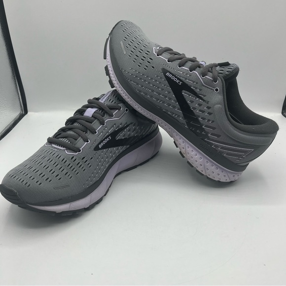 Brooks Shoes Brooks Womens Ghost 3 Running Shoes Grey Blackened